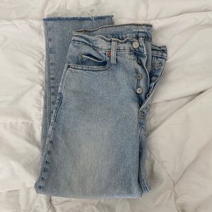 Old Navy Sky Hi Straight Jeans